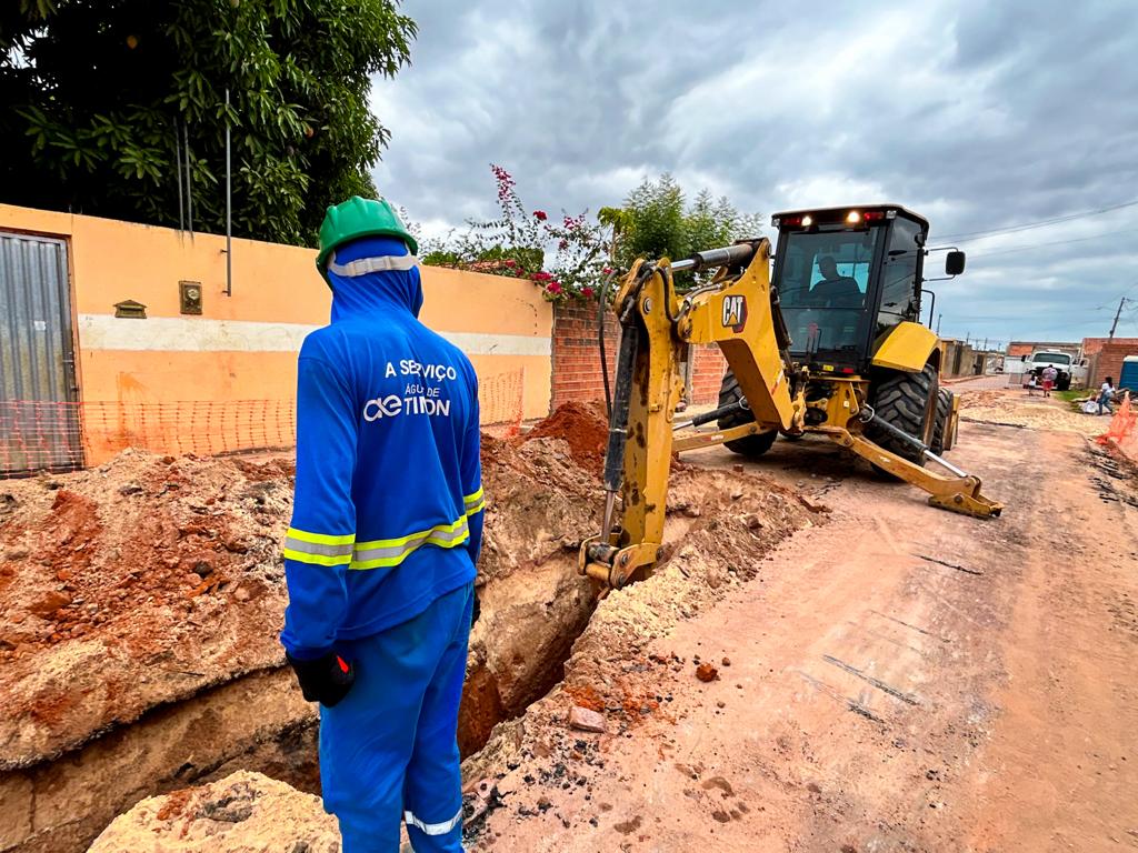 Mateusinho recebe novas etapas das obras de esgotamento sanitário 