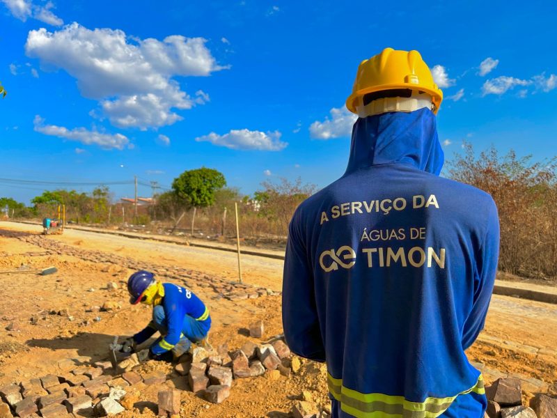 Cobertura de esgoto avança em Timon com novas obras no bairro Mateusinho 
