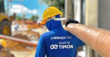 Obras de expansão da rede de esgoto avançam em quatro bairros de Timon 